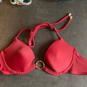 Victoria’s Secret red bikini top